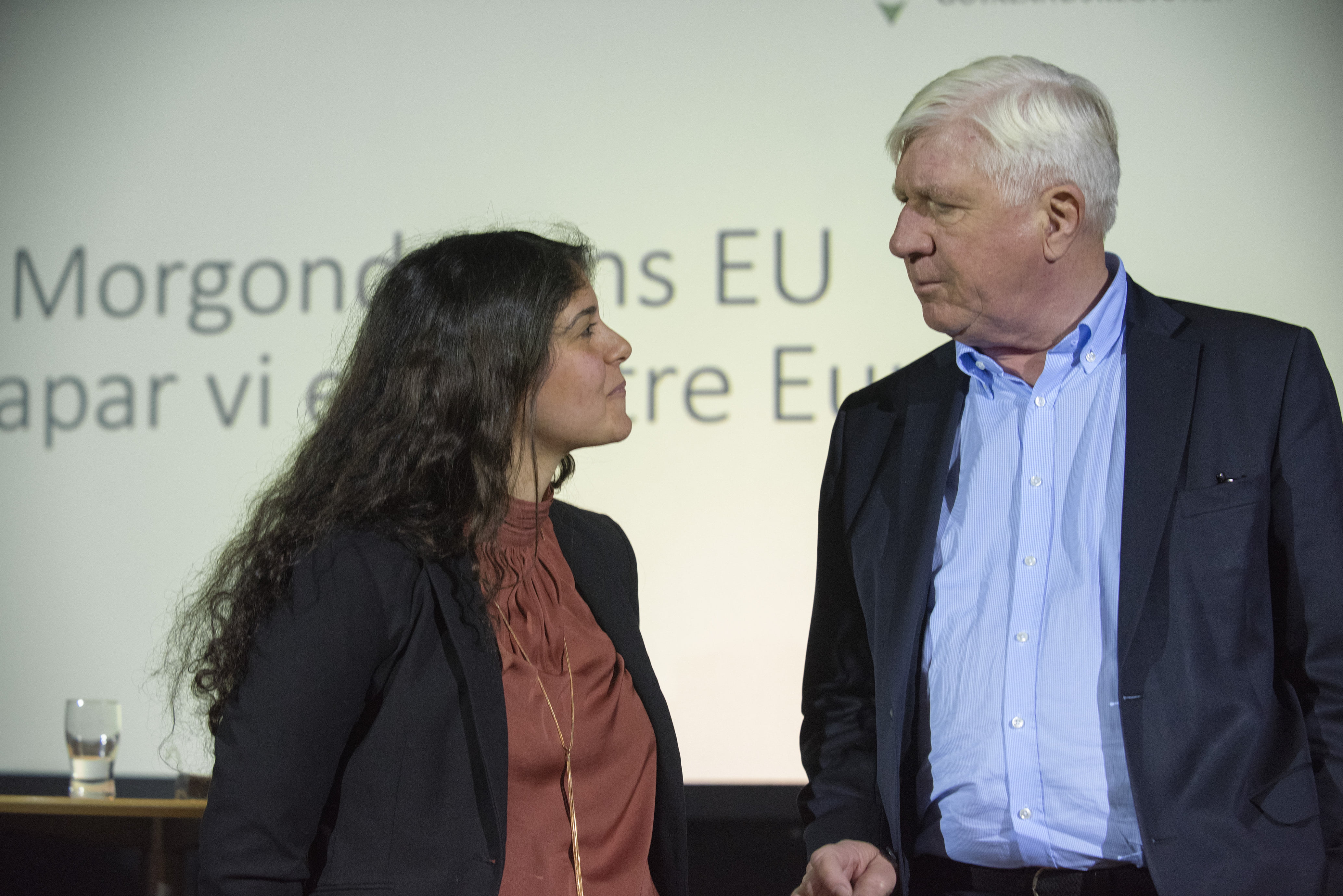 Rosaline Marbinah ordf LSU Sveriges ungdomsorganisationer, Magnusson, ordf regionsstyrelsen VGR.