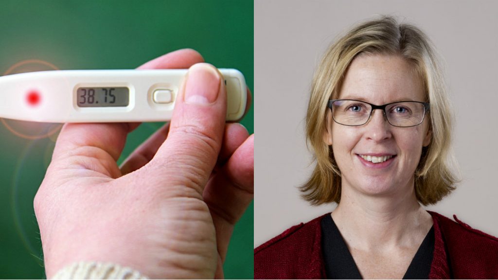 Gunilla Ockborn, biträdande smittskyddsläkare i VGR råder kraftigt överviktiga personer att vaccinera sig mot influensa.