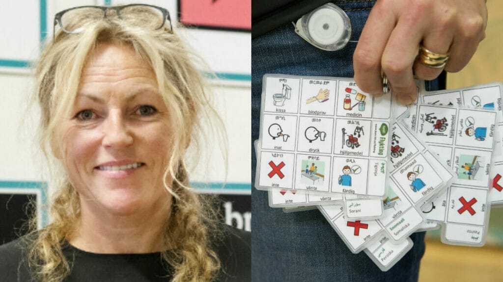 Ulrika Ferm, chef på Dart som arbetar med bildstödet KomHIT Flykting