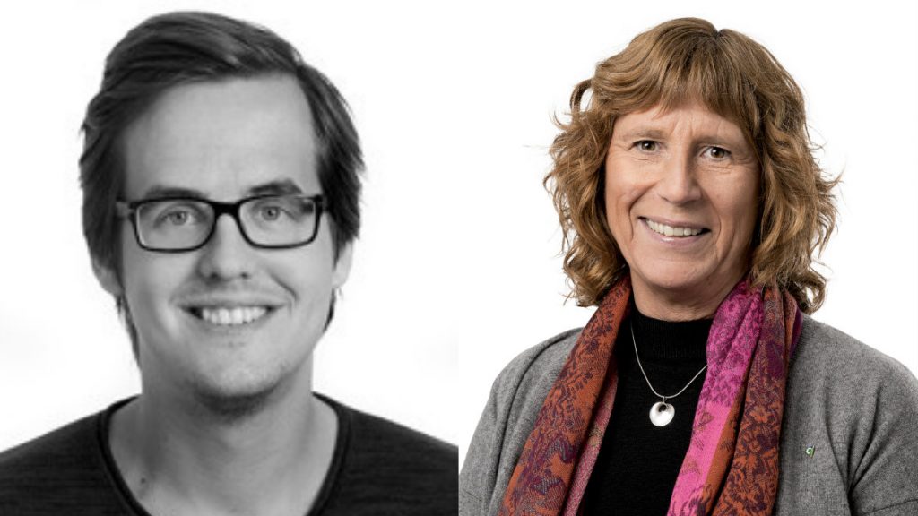 Robin Back och Ann-Sofi Lodin