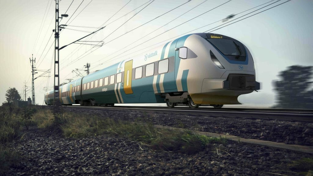 Bombardier levererar 40 nya tåg till Västtrafik med start 2021.