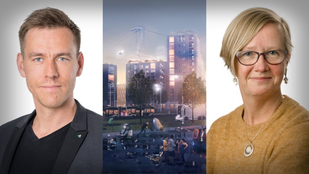 Gustaf Zettergren, miljöchef VGR och Kristina Jonäng, regionråd (C) säger att Västsverige har en nyckelroll för att nå ett mer hållbart transportsystem.