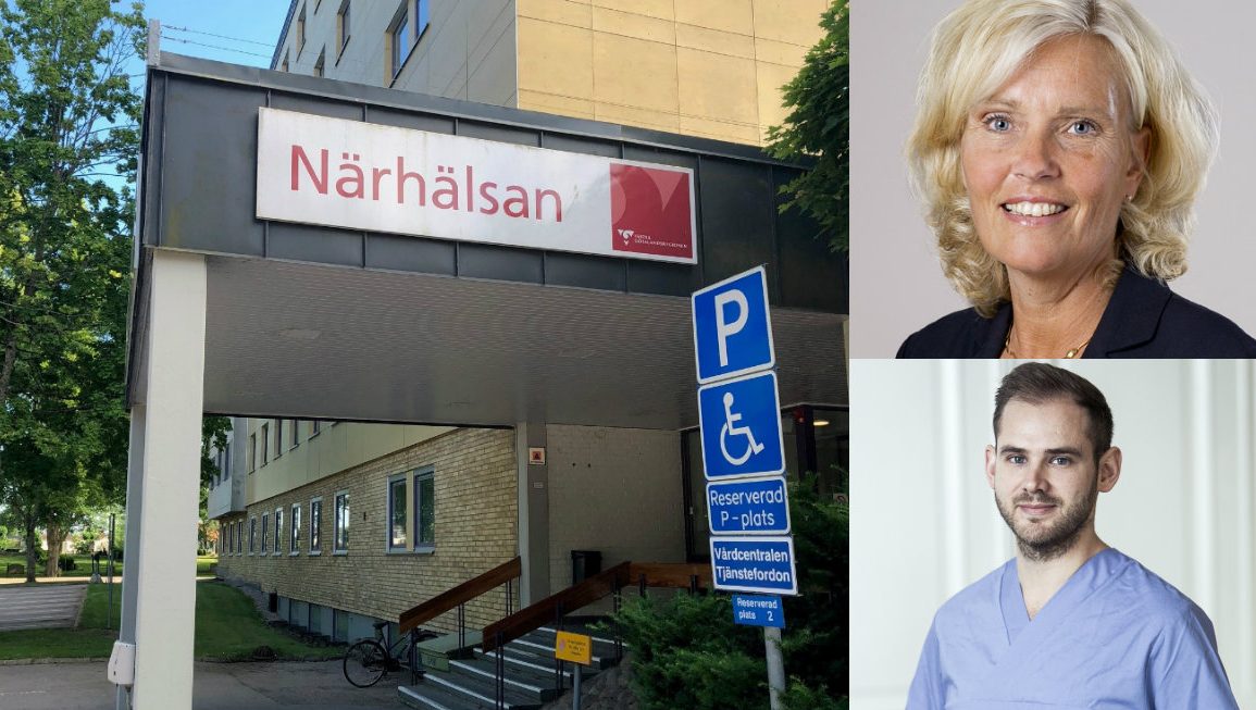 Ann Söderström, hälso- och sjukvårdsdirektör i VGR och Jonas Ålebring, ordförande i Sveriges Yngre Läkares Förening (SYLF) är inte helt överens om ST-tjänstgöring i primärvården. Förslaget diskuteras vid ett seminarium under almedalsveckan. Foto: Chatarina Fyrberg och Rickard L Eriksson