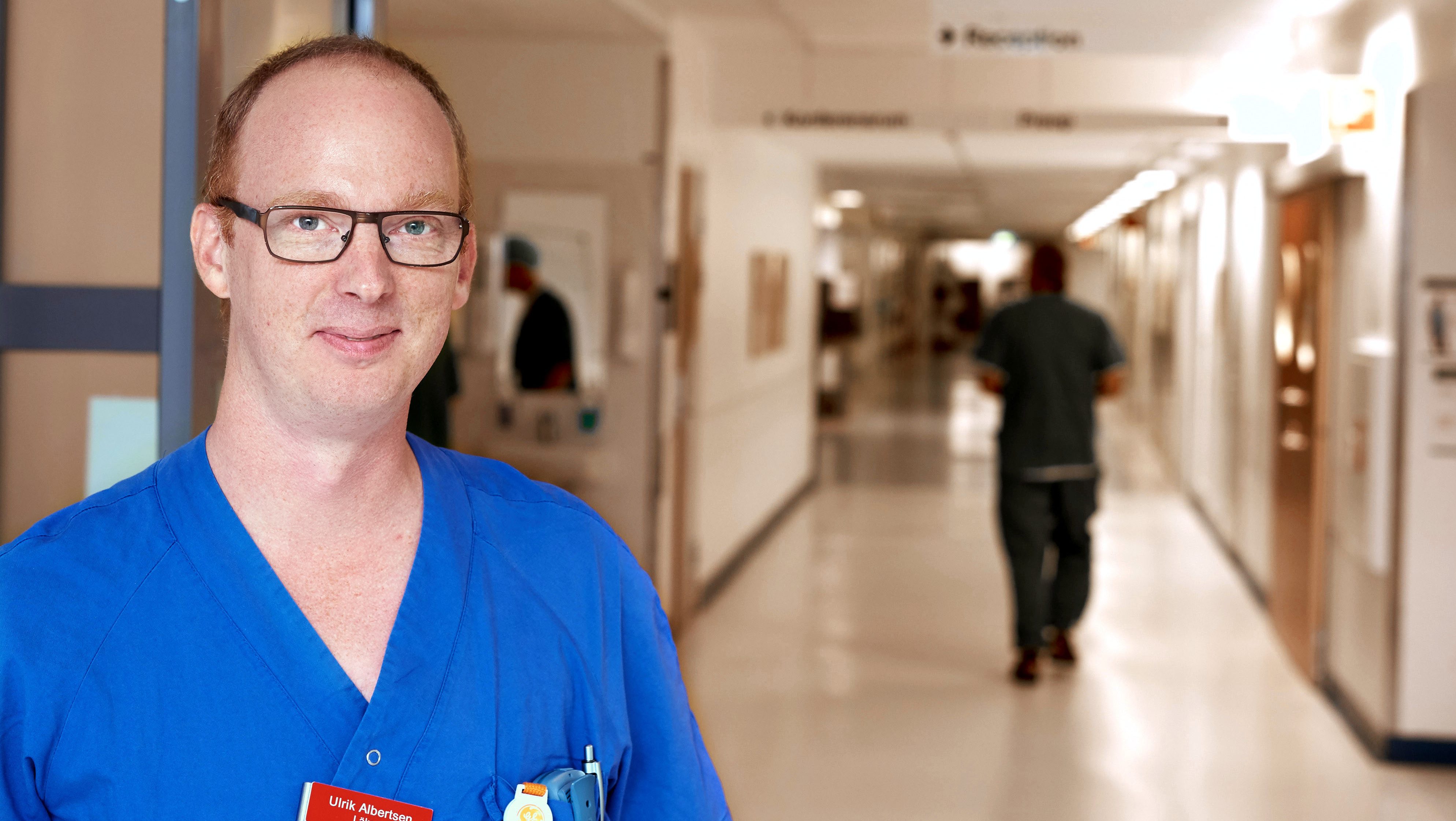 Ulrik Albertsen Urologläkare Skaraborgs Sjukhus Skövde har skapat en ny prioriteringsordning som kortat köerna till operation av urinsten.