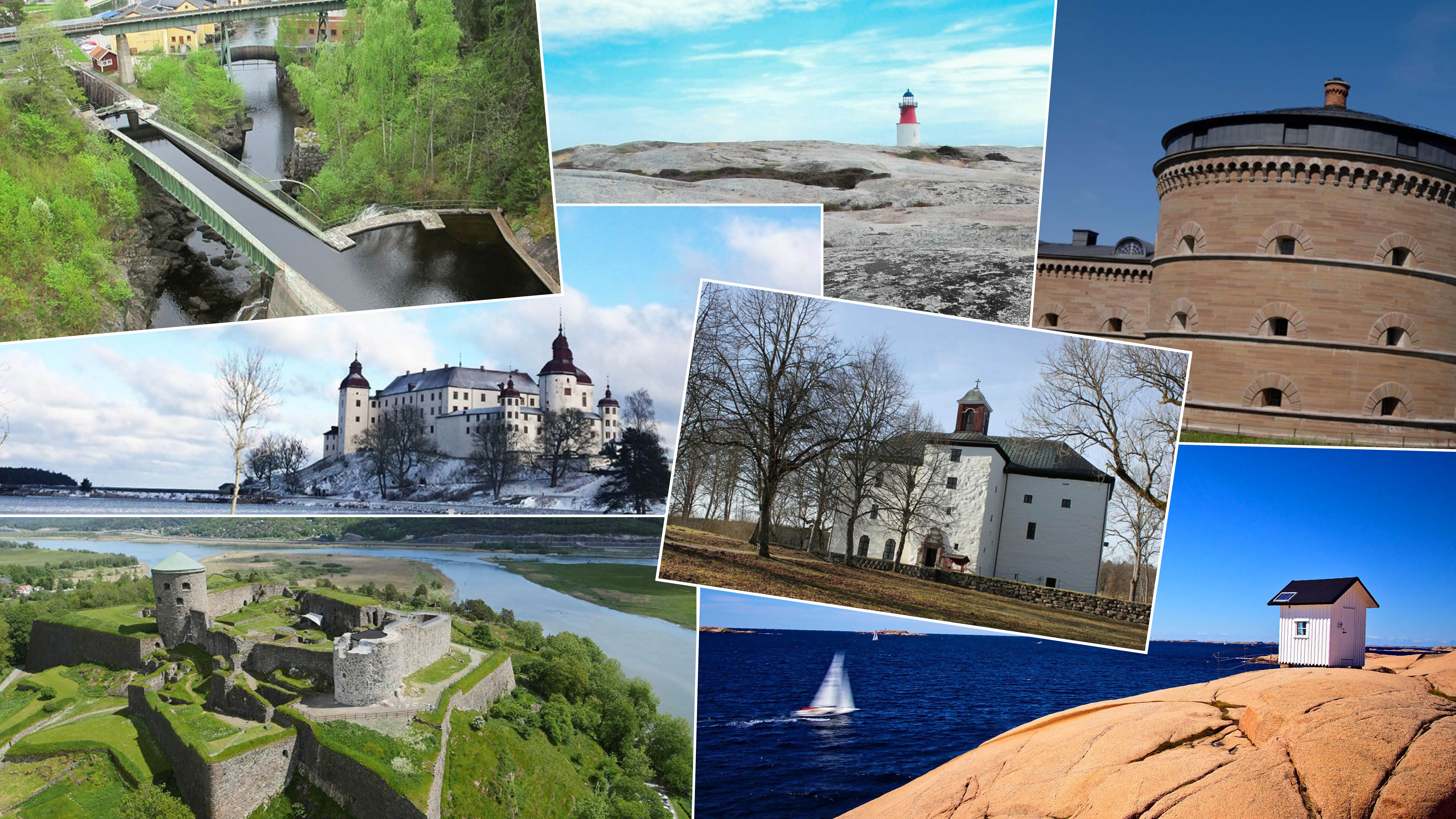 Västra Götalands sju underverk är, utan inbördes ordning; Bohus fästning i Kungälvs kommun, Stångehuvuds fyrhus i Lysekils kommun, Karlsborgs fästning i Karlsborgs kommun, Läckö slott i Lidköpings kommun, Torpa stenhus i Tranemo kommun, Hållö fyr i Sotenäs kommun samt akvedukten i Håverud i Melleruds kommun.