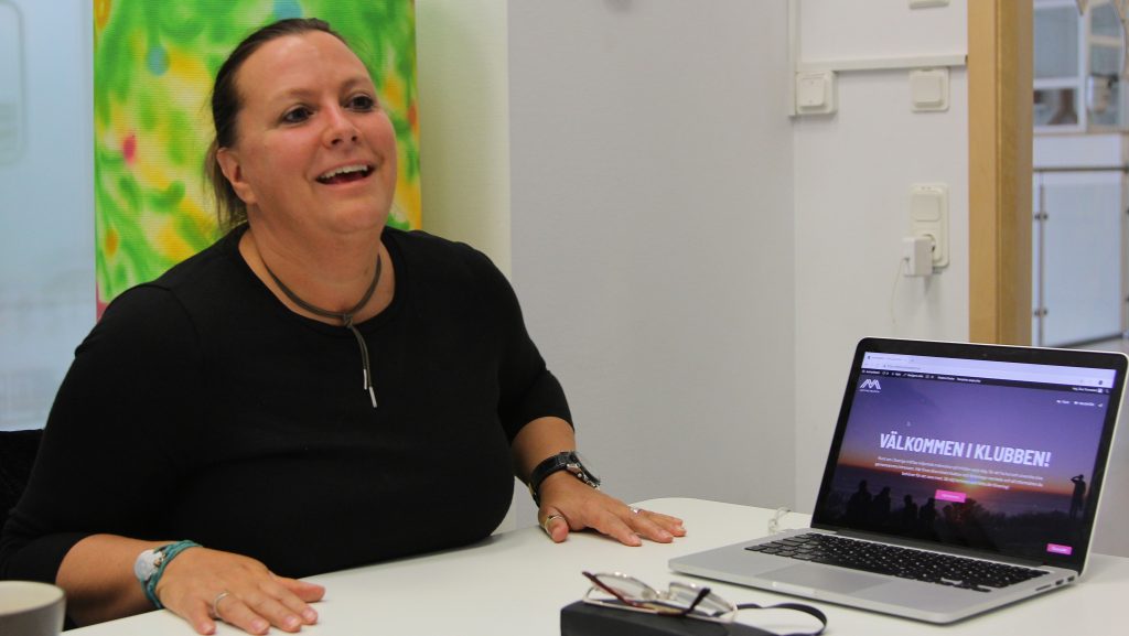 Åsa Torrestad trodde att inkubatorn bara var för ingenjörer, men hon hade fel. Nu får hon hjälp med sin affärsidé. Foto: Fredrik