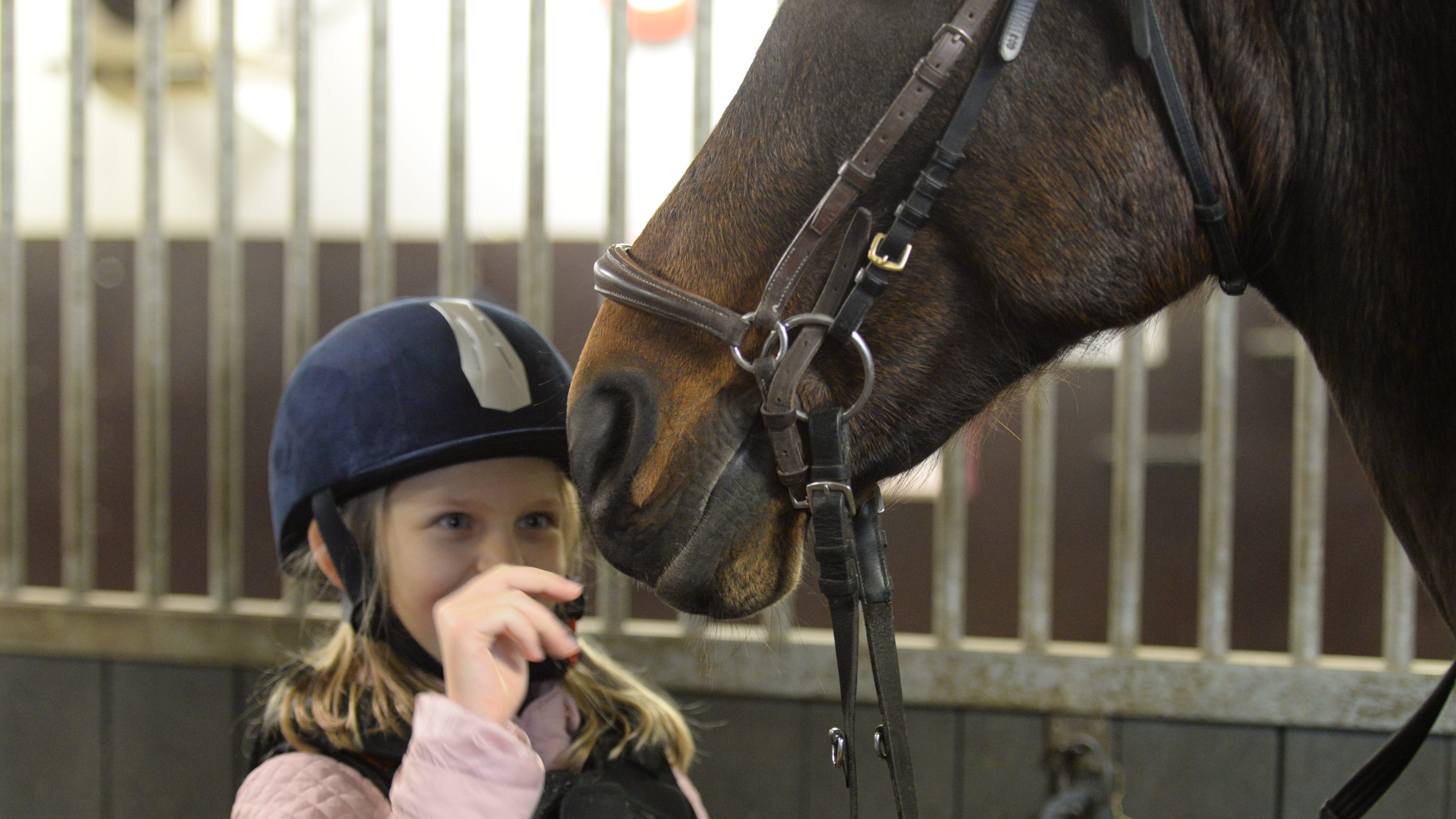 Ellie och hästen Talitha har inga problem med att förstå varandra.Foto: Anna Nyberg