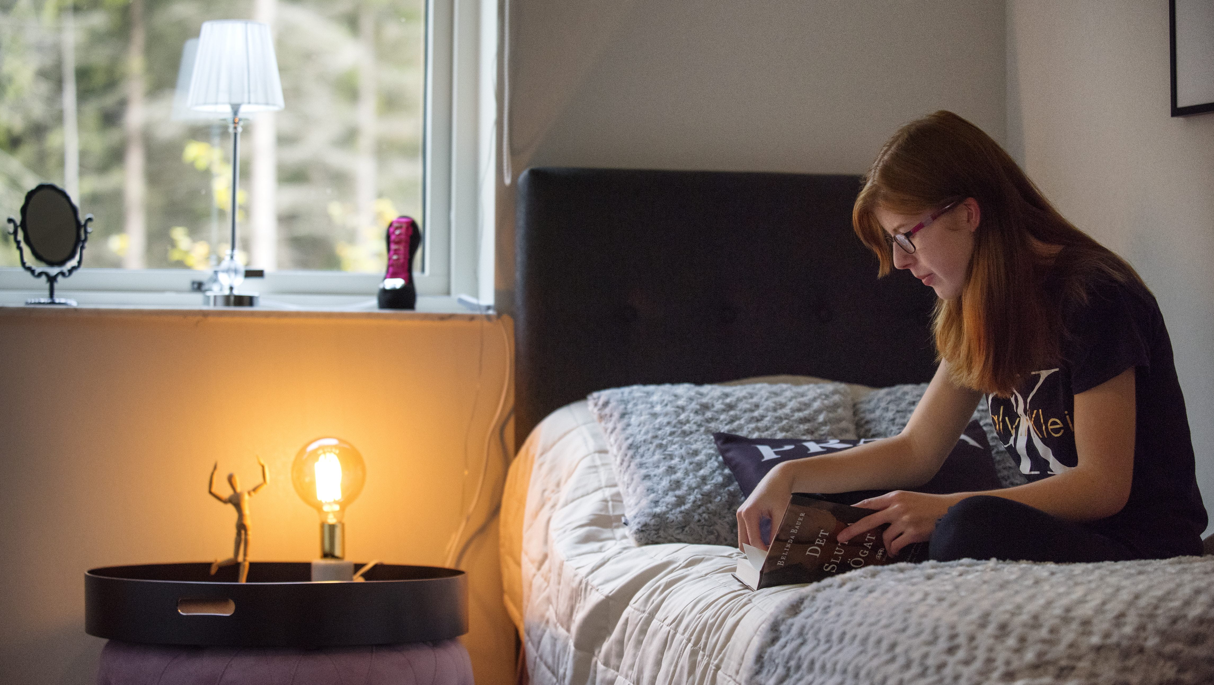 Jennifer Klint 17 år är en av många ungdomar som hittills fått hjälp med sin psykiska hälsa på vårdcentral. Foto: Anna Rehnberg