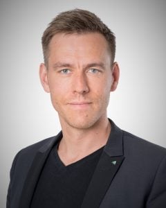 Gustaf Zettergren, miljöchef.