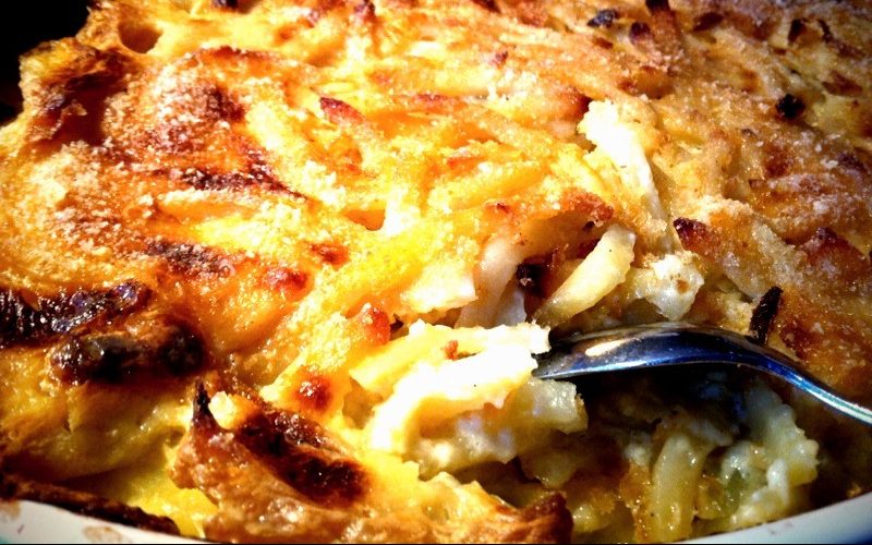 Närbild på Janssons frestelse