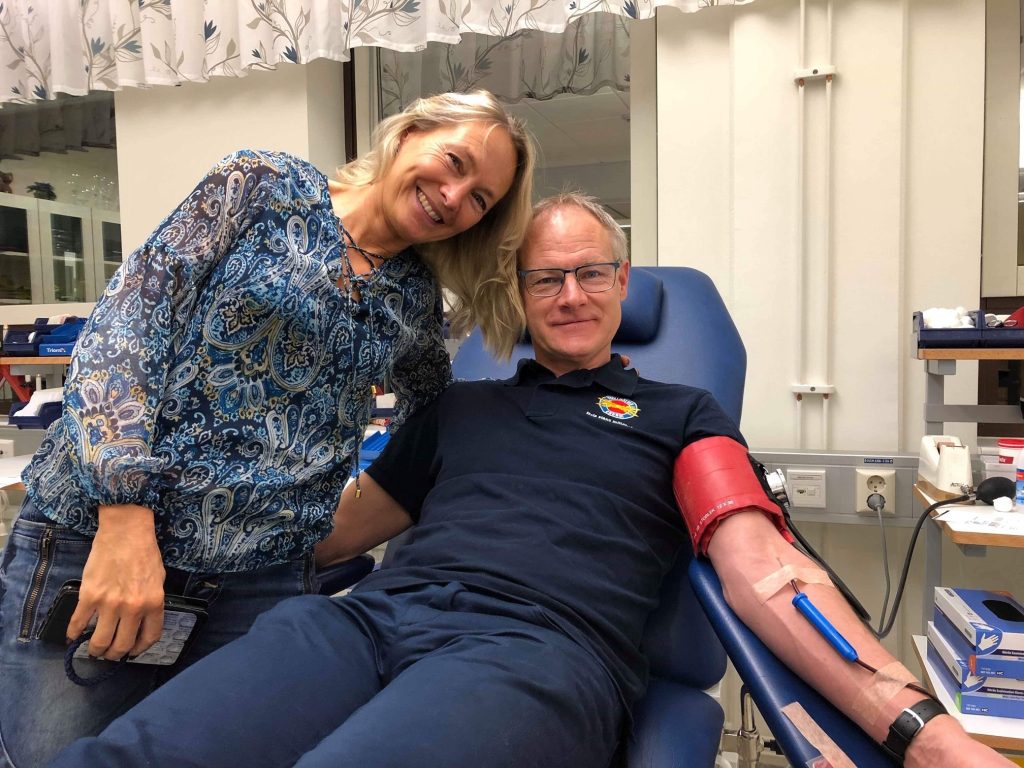 Malin och Patrik Karlsson från Vänersborg har varit ett par i 30 år. Foto: Erik Torstensson