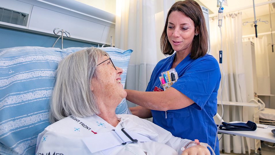 Patient och vårdpersonal