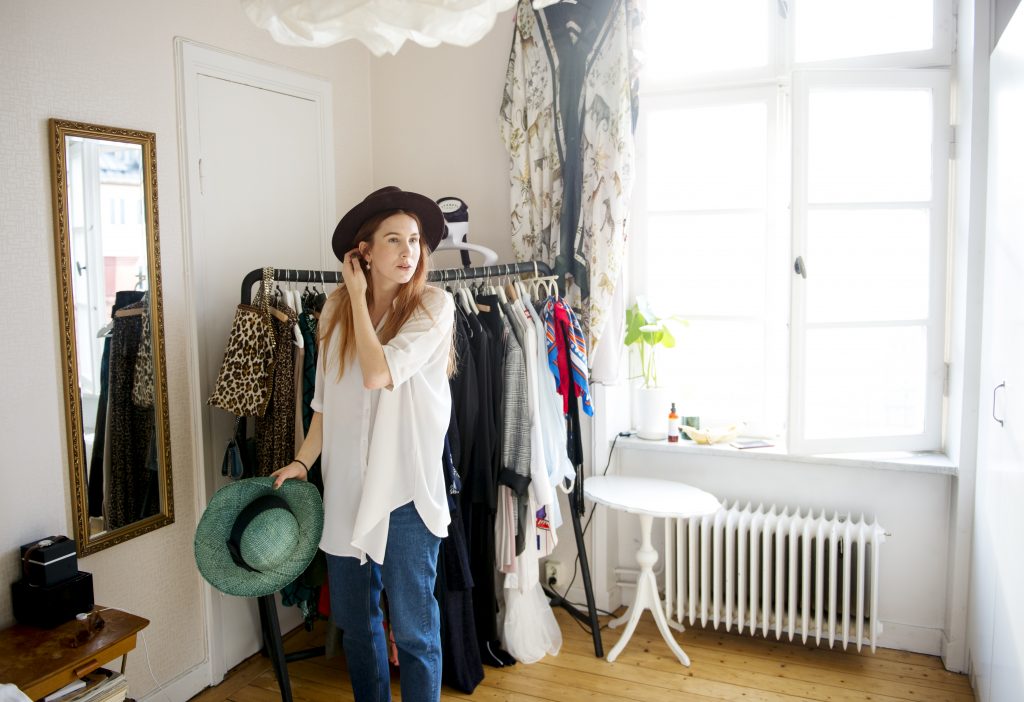 Förvara kläderna så du ser allt du har.