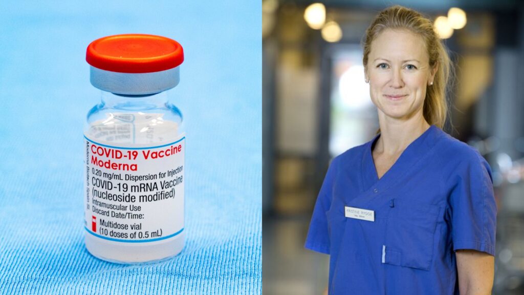 Modernavaccin och vaccinationssamordnare Kristine Rygge