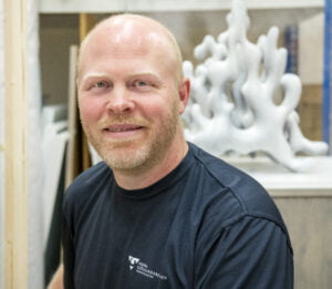 Rammakare Hans Persson. Foto: Kent Eng