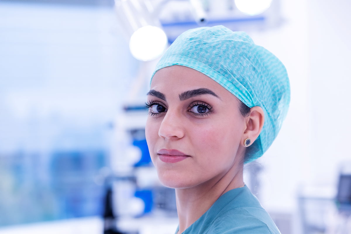 porträtt på Dlsooz Qasim