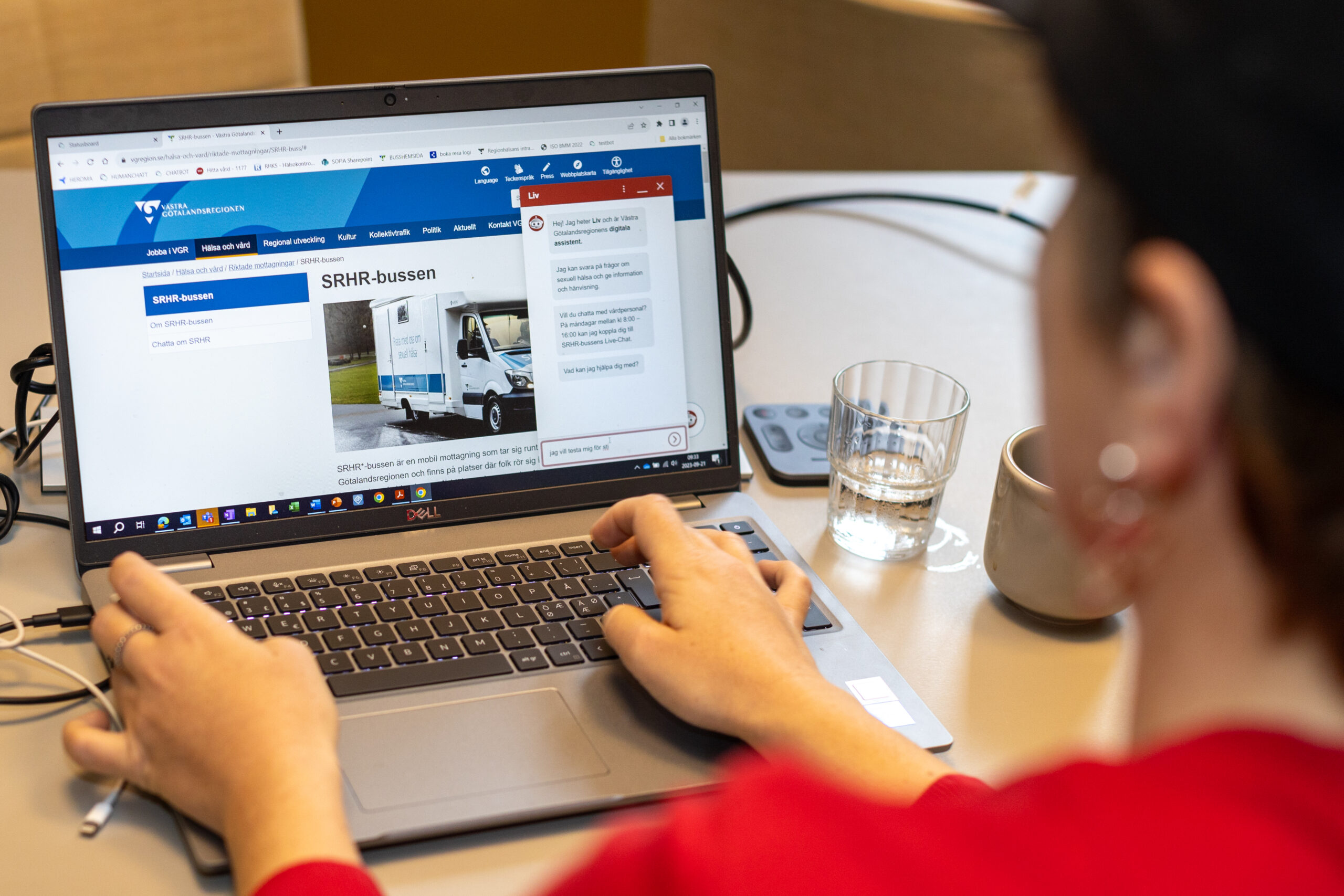 chatta om sexuell hälsa med VGR