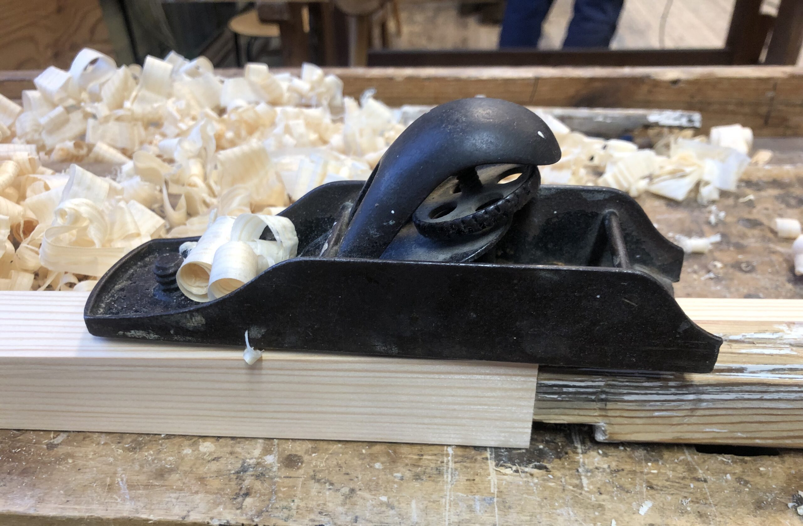 hyvel med spån