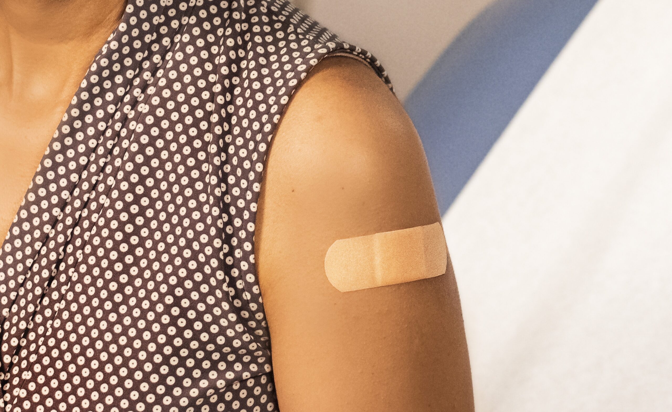 plåster efter vaccin