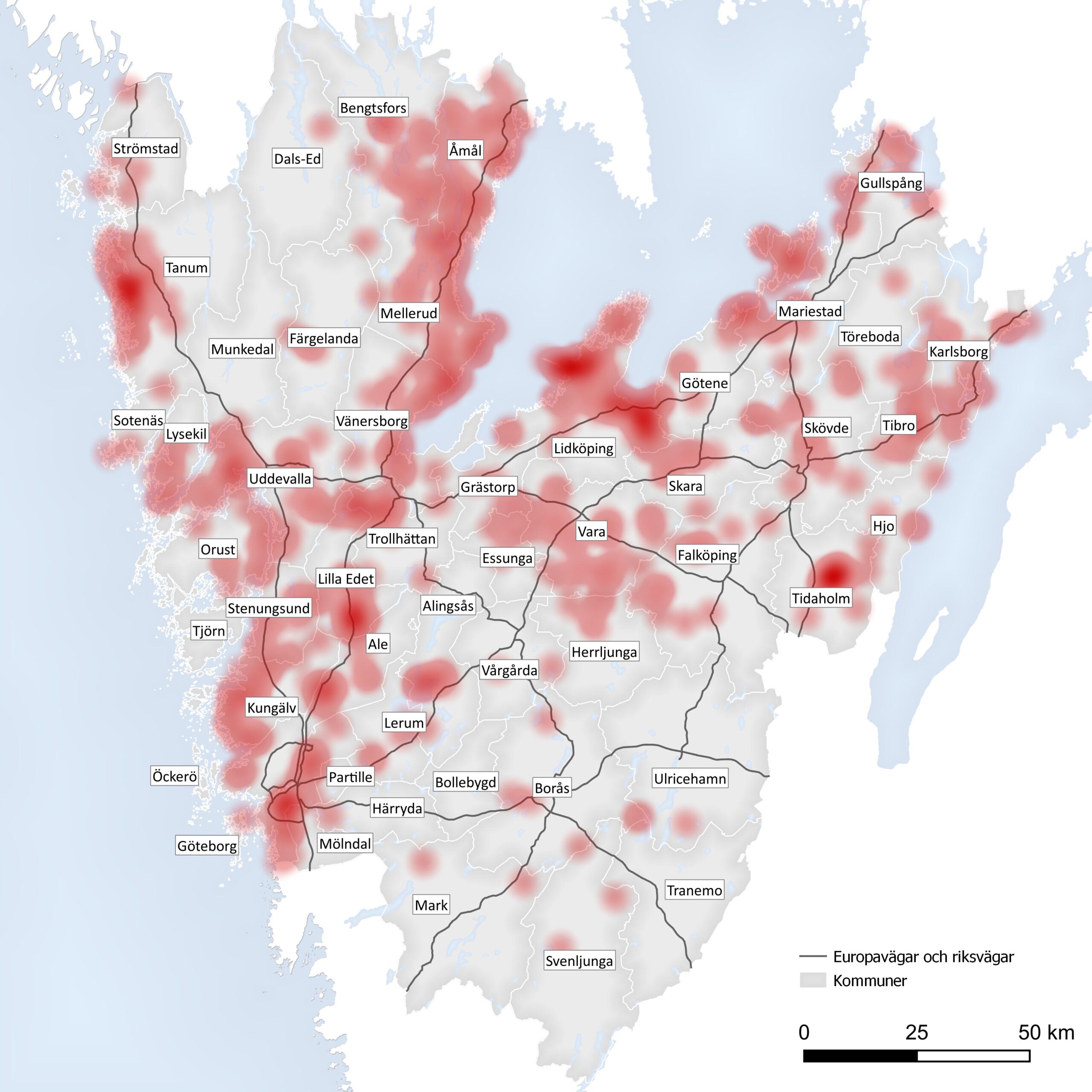 karta tbe västra götaland
